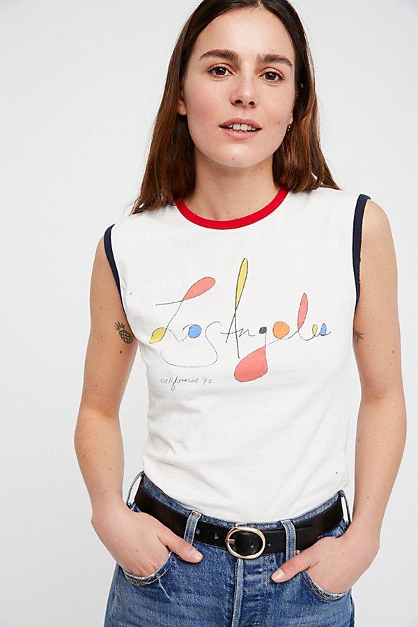La Ringer Tank By Retro Brand Black Label At Free People